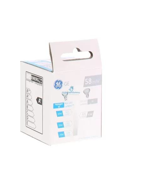 Ge Lighting 85848 Led5.5d/gu10/827/220-240v/35/bx gu10 lámpara led 5.5w 2700°k